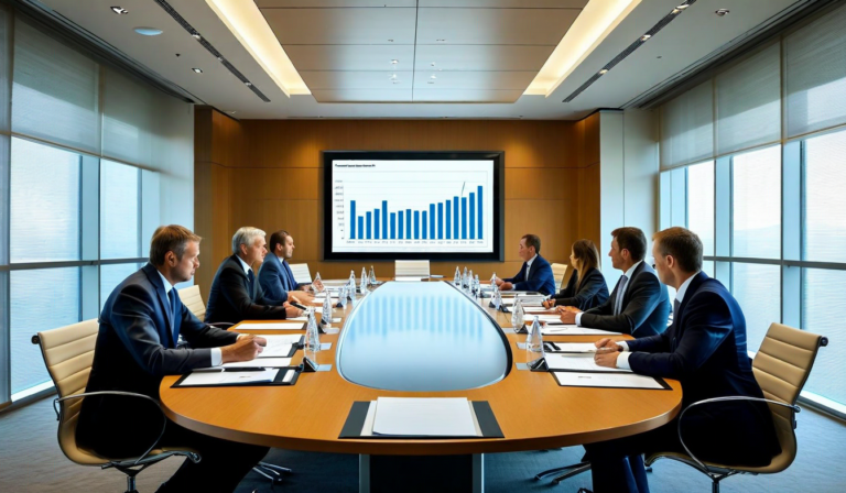 Institutional finance meeting